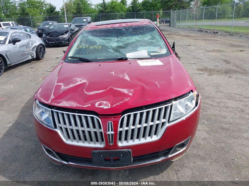 2011 Lincoln Mkz VIN: 3LNHL2GCXBR771165 Lot: 39383043