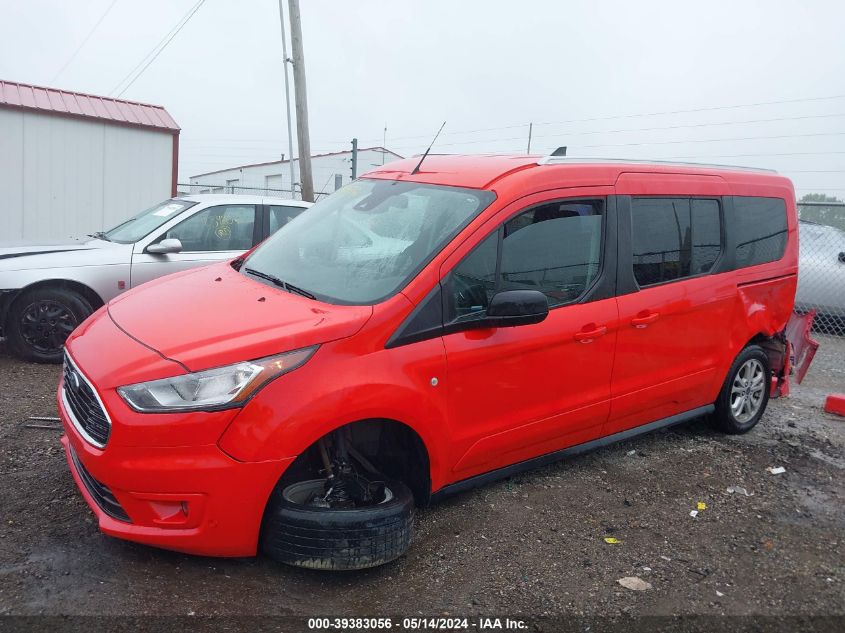 2019 Ford Transit Connect Xlt VIN: NM0GE9F27K1420619 Lot: 39383056