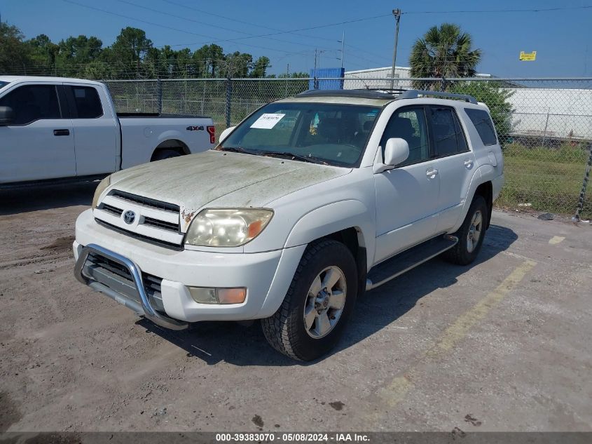 2004 Toyota 4Runner Limited V6 VIN: JTEBU17R640047221 Lot: 39383070