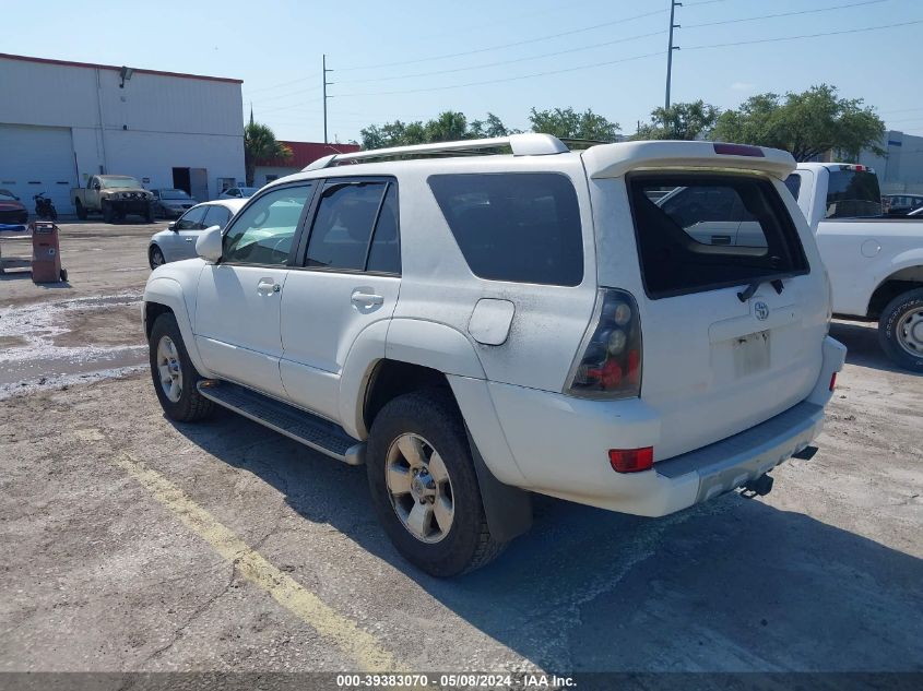 2004 Toyota 4Runner Limited V6 VIN: JTEBU17R640047221 Lot: 39383070