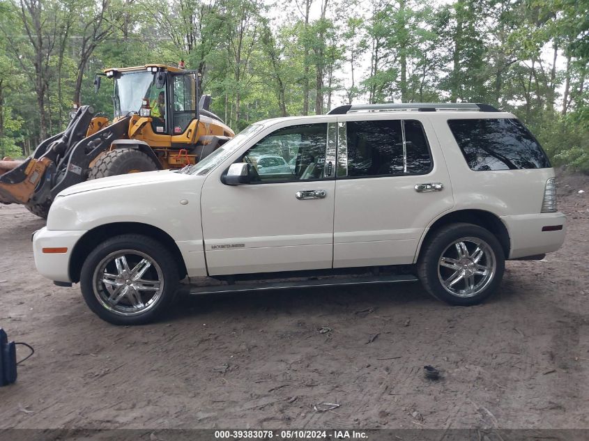 2009 Mercury Mountaineer Premier VIN: 4M2EU48809UJ00904 Lot: 39383078