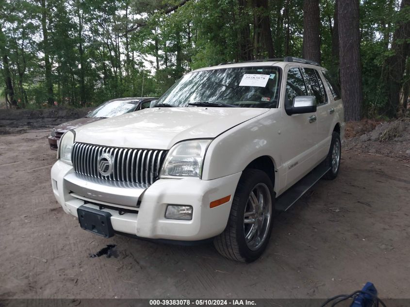 2009 Mercury Mountaineer Premier VIN: 4M2EU48809UJ00904 Lot: 39383078