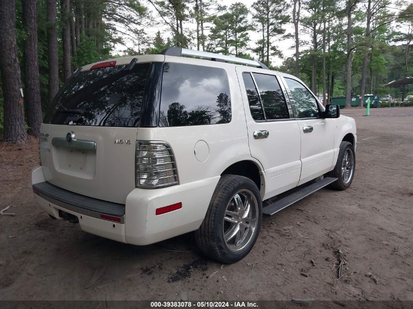 2009 Mercury Mountaineer Premier VIN: 4M2EU48809UJ00904 Lot: 39383078