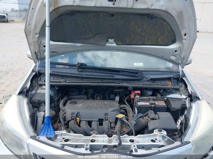 2012 Toyota Yaris Le VIN: JTDKTUD3XCD530761 Lot: 39383080