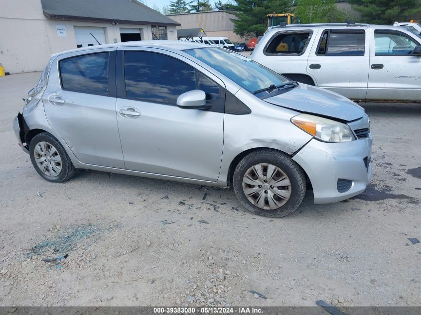 2012 Toyota Yaris Le VIN: JTDKTUD3XCD530761 Lot: 39383080