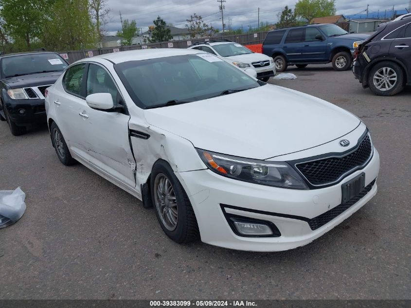 KNAGM4A70F5641986 2015 KIA OPTIMA - Image 1