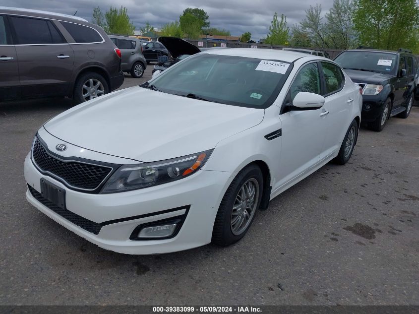 KNAGM4A70F5641986 2015 KIA OPTIMA - Image 2