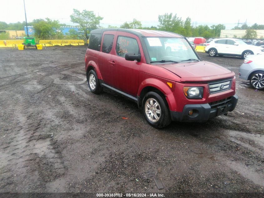 2008 Honda Element Ex VIN: 5J6YH28788L009395 Lot: 39383102