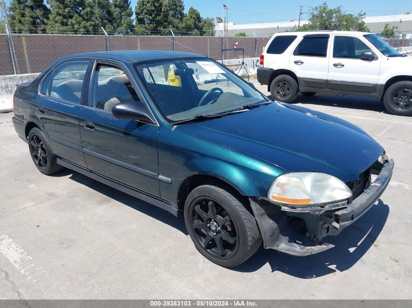 1998 Honda Civic Lx VIN: JHMEJ6675WS002610 Lot: 39383103