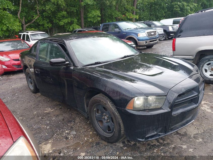 2011 Dodge Charger Police VIN: 2B3CL1CG9BH554303 Lot: 39383110