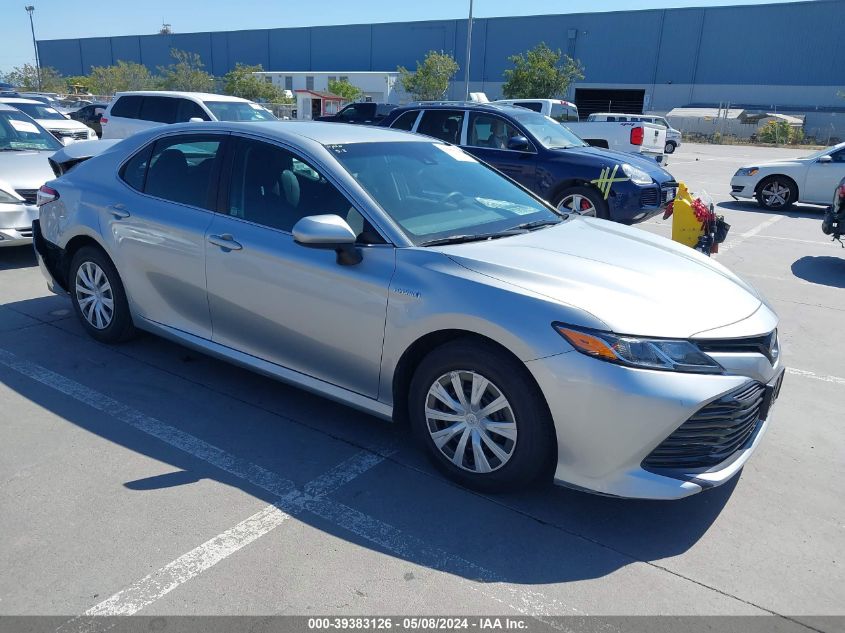 2018 Toyota Camry Hybrid Le VIN: 4T1B31HK8JU501395 Lot: 39383126