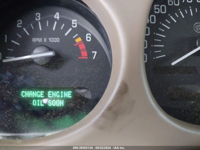 2002 Buick Lesabre Limited VIN: 1G4HR54K52U185395 Lot: 39383134