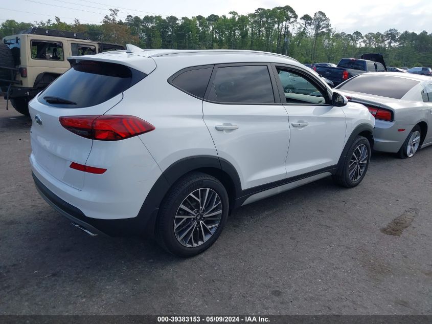 2020 Hyundai Tucson Sel VIN: KM8J33AL6LU274379 Lot: 39383153