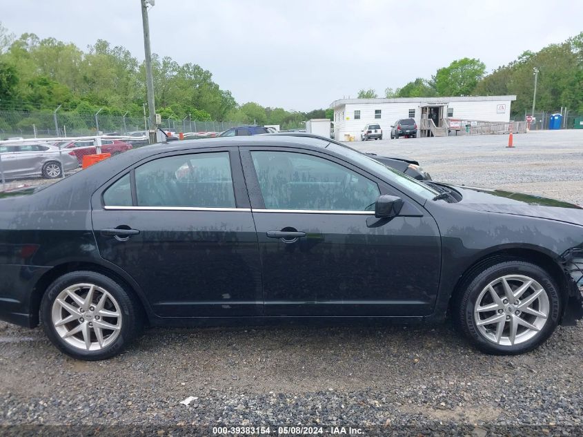 2012 Ford Fusion Sel VIN: 3FAHP0JG5CR350387 Lot: 39383154