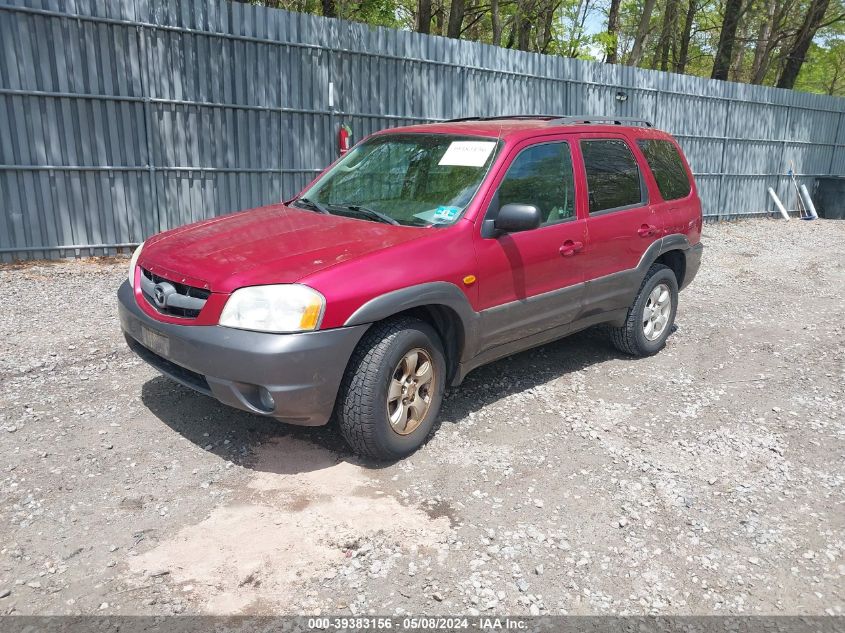 2004 Mazda Tribute Lx V6 VIN: 4F2CZ94114KM27224 Lot: 39383156