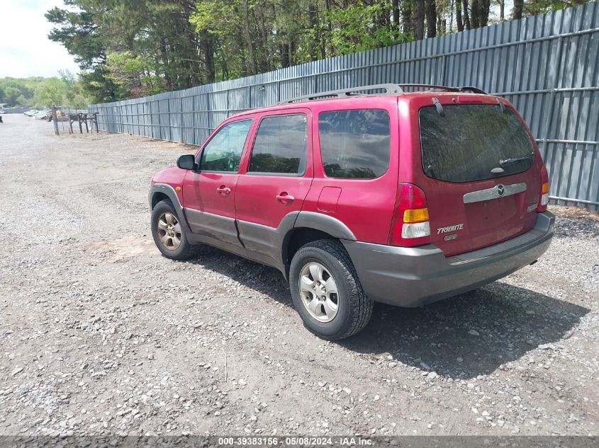 2004 Mazda Tribute Lx V6 VIN: 4F2CZ94114KM27224 Lot: 39383156