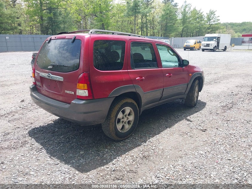 2004 Mazda Tribute Lx V6 VIN: 4F2CZ94114KM27224 Lot: 39383156