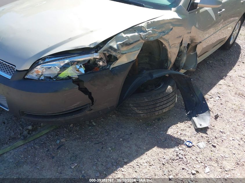 2012 Chevrolet Impala Ls VIN: 2G1WF5E32C1126810 Lot: 39383167