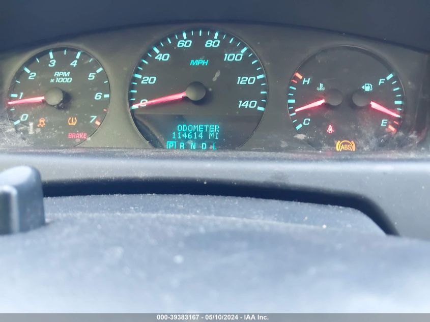 2012 Chevrolet Impala Ls VIN: 2G1WF5E32C1126810 Lot: 39383167