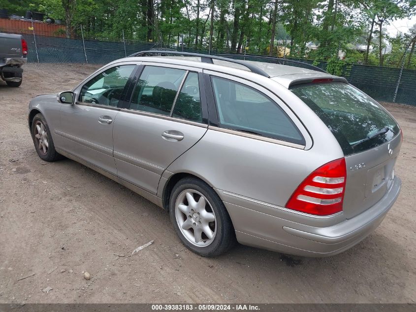 WDBRH64J64F504057 | 2004 MERCEDES-BENZ C 320