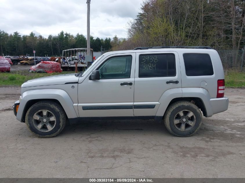 2008 Jeep Liberty Sport VIN: 1J8GN28K88W234633 Lot: 39383184