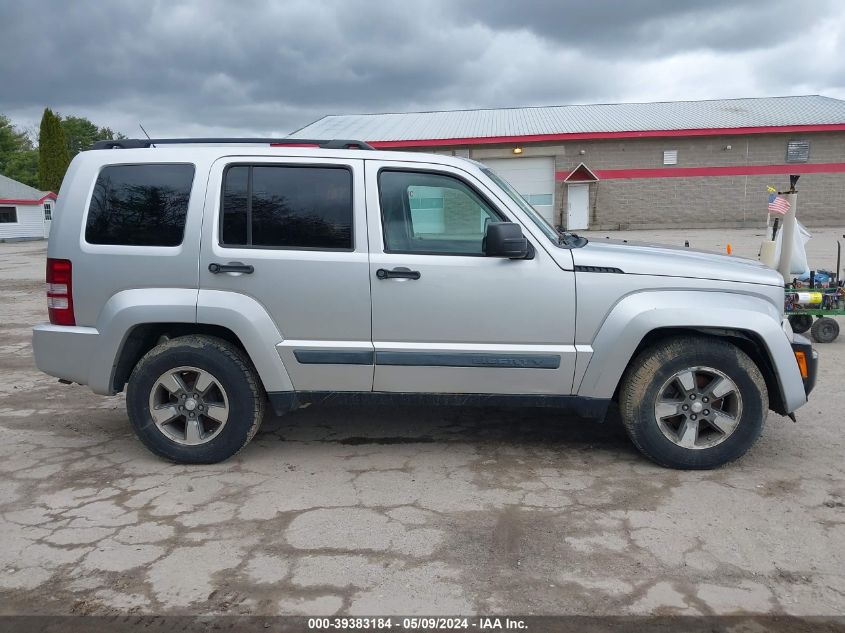 2008 Jeep Liberty Sport VIN: 1J8GN28K88W234633 Lot: 39383184