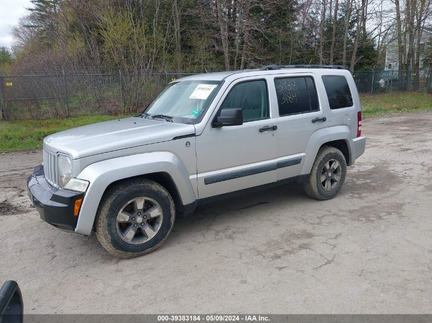 2008 Jeep Liberty Sport VIN: 1J8GN28K88W234633 Lot: 39383184