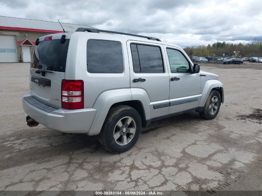 2008 Jeep Liberty Sport VIN: 1J8GN28K88W234633 Lot: 39383184