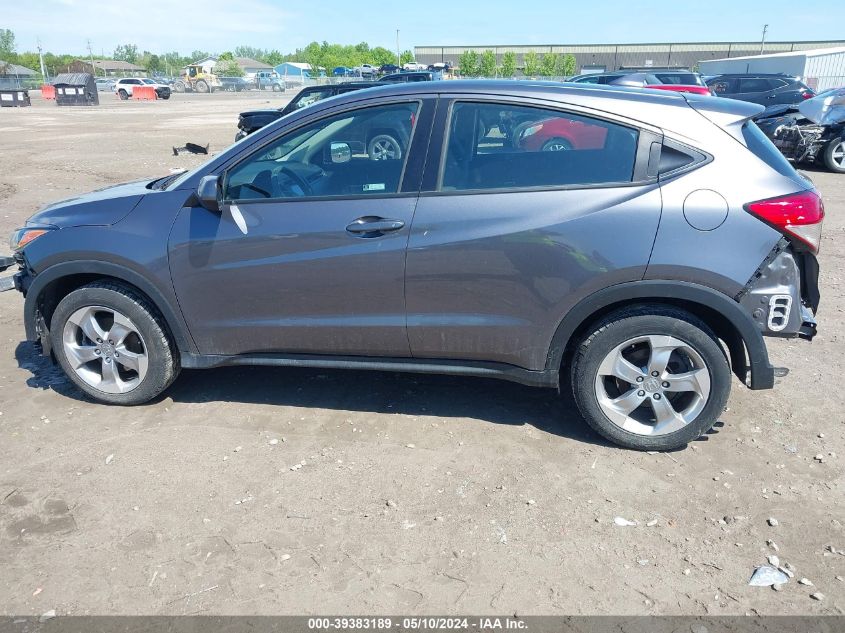 2019 Honda Hr-V Lx VIN: 3CZRU5H37KG712571 Lot: 39383189