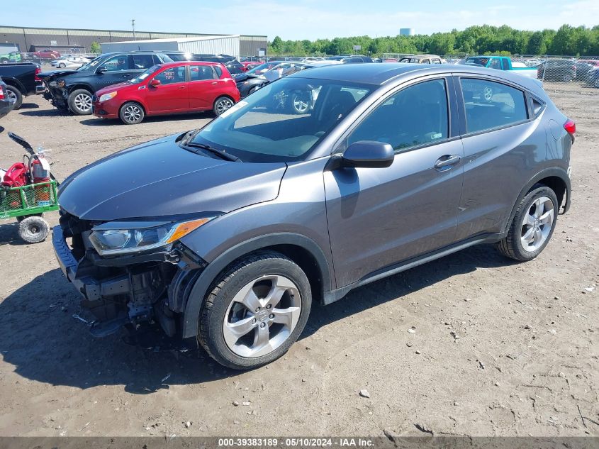 2019 Honda Hr-V Lx VIN: 3CZRU5H37KG712571 Lot: 39383189