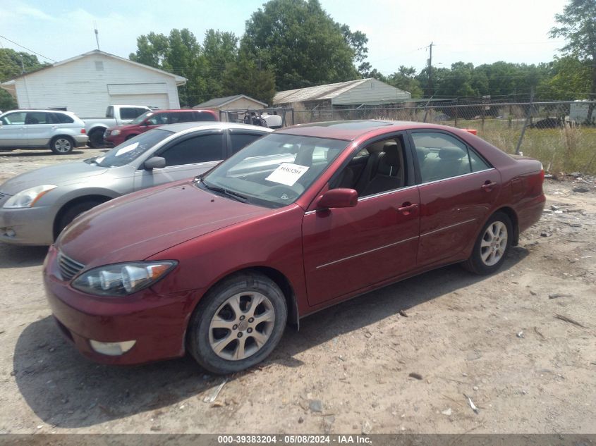 2005 Toyota Camry Xle VIN: 4T1BE30KX5U388783 Lot: 39383204