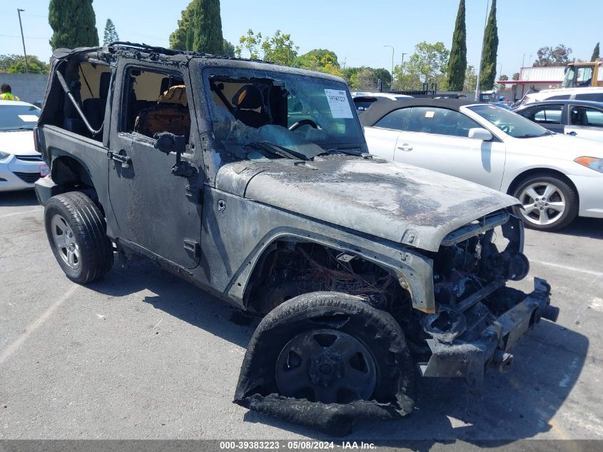 2015 Jeep Wrangler Sport VIN: 1C4AJWAG4FL658508 Lot: 39383223