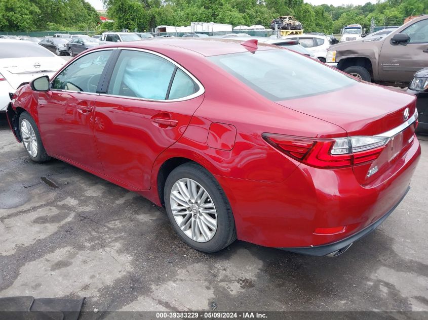 2018 Lexus Es 350 VIN: 58ABK1GG5JU087906 Lot: 39383229