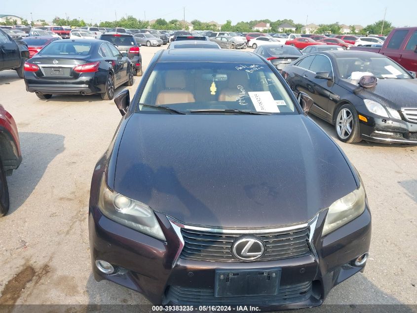 2013 Lexus Gs 350 VIN: JTHBE1BL3D5010486 Lot: 39383235