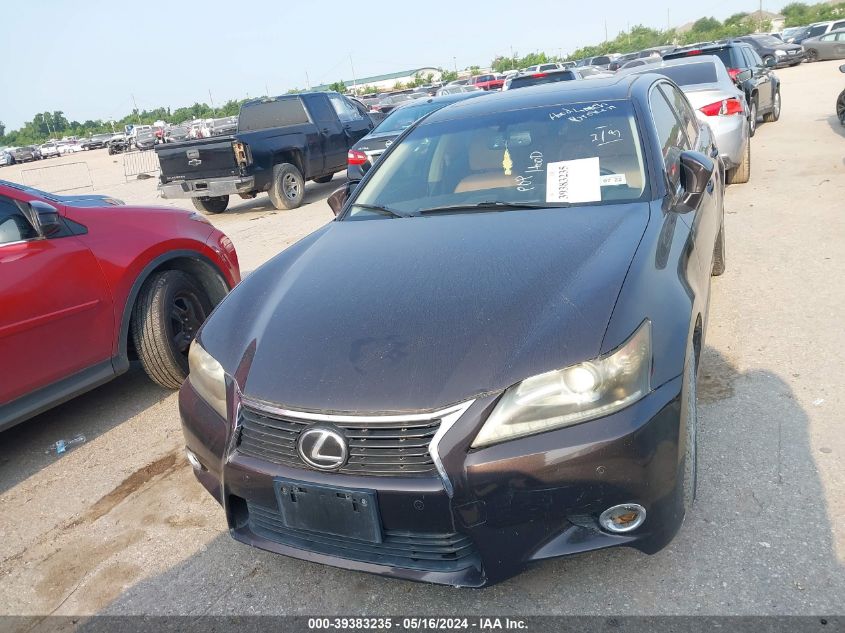 2013 Lexus Gs 350 VIN: JTHBE1BL3D5010486 Lot: 39383235