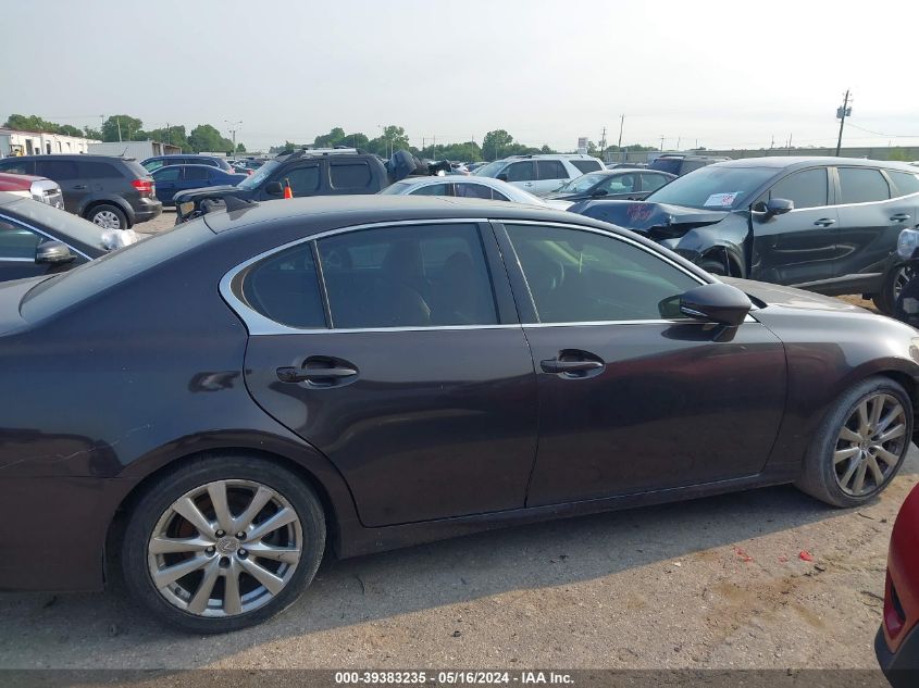 2013 Lexus Gs 350 VIN: JTHBE1BL3D5010486 Lot: 39383235