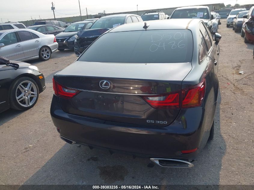 2013 Lexus Gs 350 VIN: JTHBE1BL3D5010486 Lot: 39383235