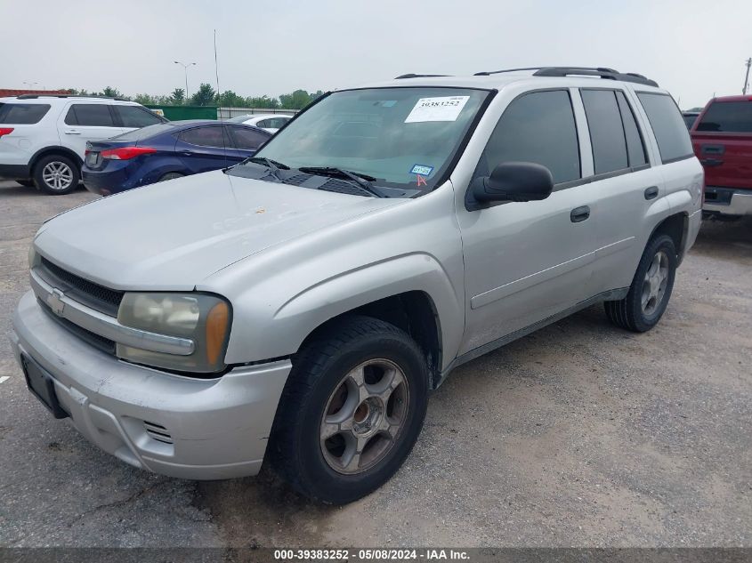 2008 Chevrolet Trailblazer Fleet VIN: 1GNDS13S082109337 Lot: 39383252