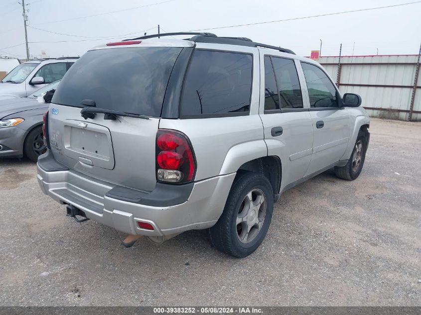 2008 Chevrolet Trailblazer Fleet VIN: 1GNDS13S082109337 Lot: 39383252