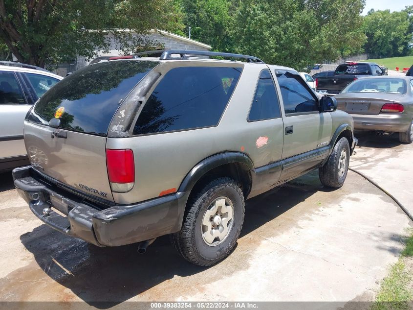 2000 Chevrolet Blazer Ls VIN: 1GNCT18W7YK245758 Lot: 39383254