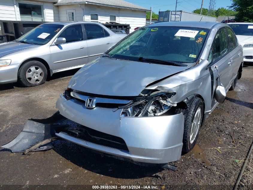 2007 Honda Civic Hybrid VIN: JHMFA36287S025906 Lot: 39383263