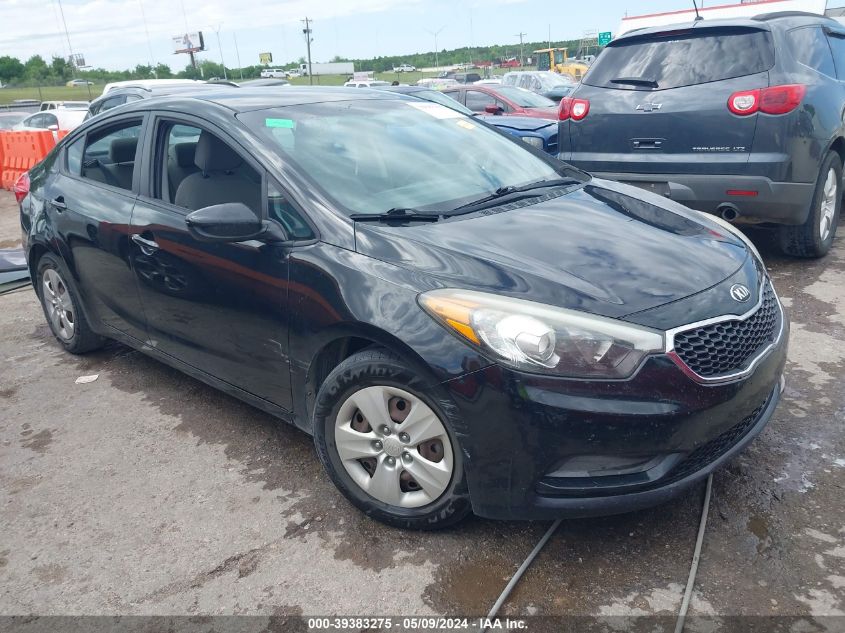 2015 Kia Forte Lx VIN: KNAFK4A67F5377478 Lot: 39383275