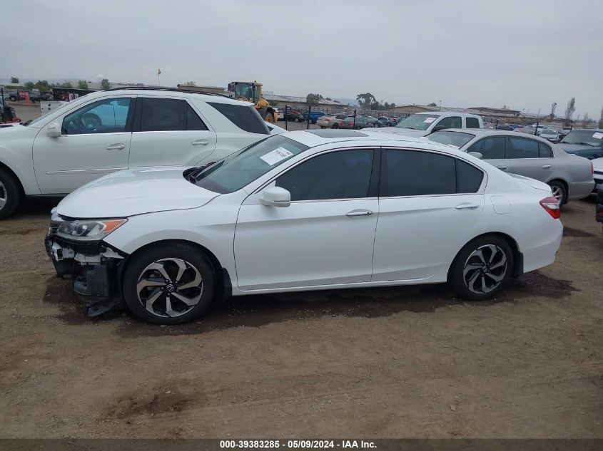 2016 Honda Accord Ex-L V-6 VIN: 1HGCR3F88GA016292 Lot: 39383285