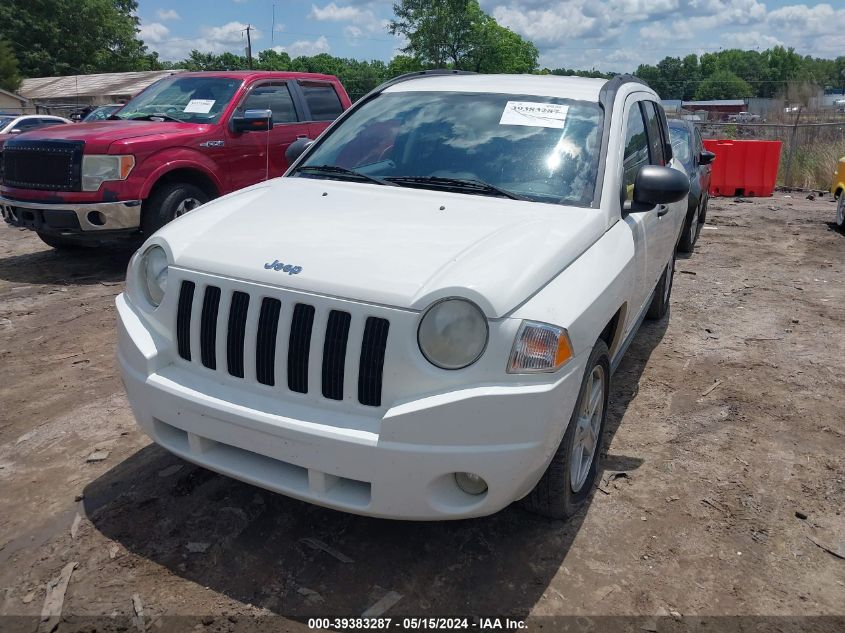 2009 Jeep Compass Sport VIN: 1J4FT47B19D125203 Lot: 39383287