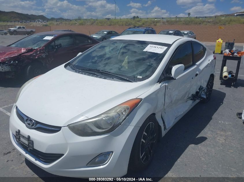 2013 Hyundai Elantra Gls VIN: 5NPDH4AE7DH387358 Lot: 39383292