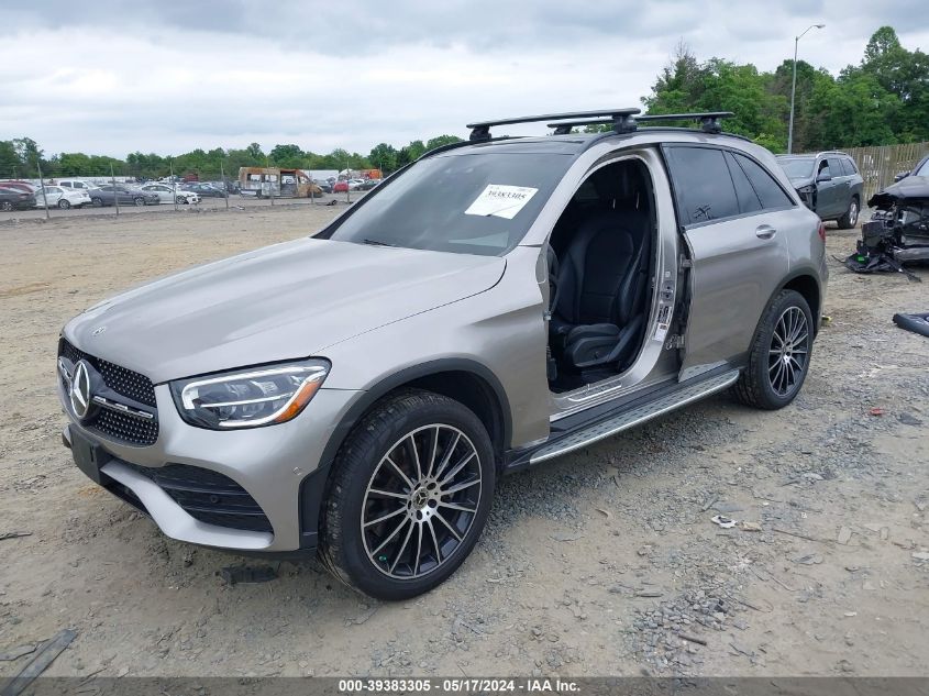 2022 Mercedes-Benz Glc 300 4Matic Suv VIN: W1N0G8EB6NG025917 Lot: 39383305