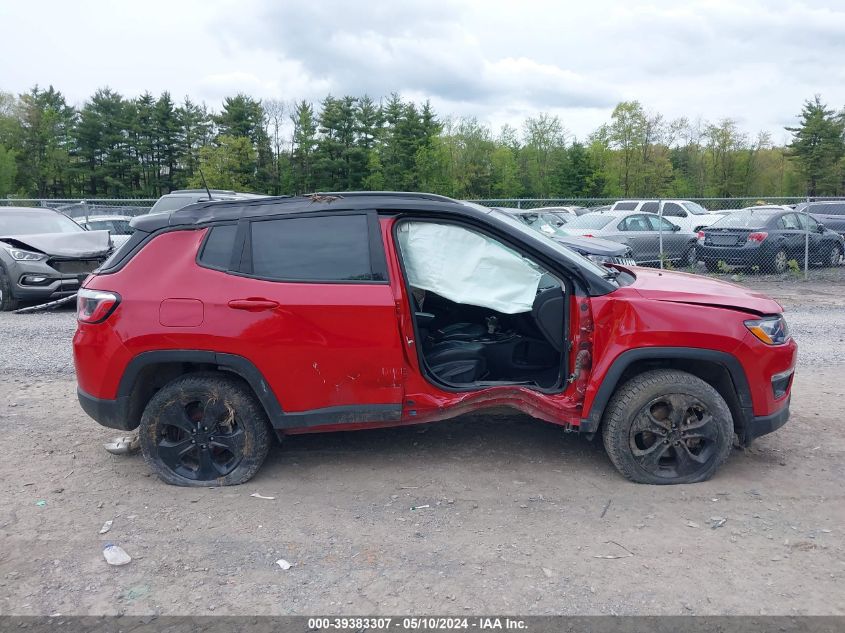 2018 Jeep Compass Altitude 4X4 VIN: 3C4NJDBBXJT454110 Lot: 39383307