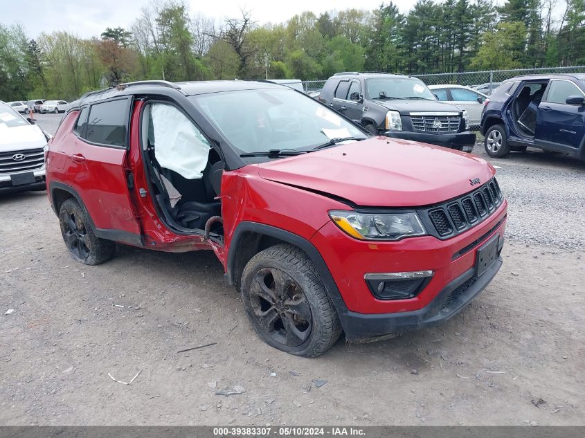 2018 Jeep Compass Altitude 4X4 VIN: 3C4NJDBBXJT454110 Lot: 39383307