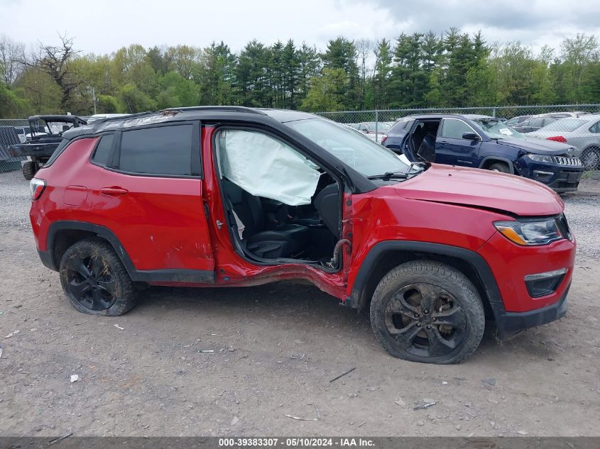 2018 Jeep Compass Altitude 4X4 VIN: 3C4NJDBBXJT454110 Lot: 39383307