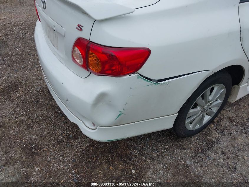 2010 Toyota Corolla S VIN: 2T1BU4EE3AC453657 Lot: 39383330